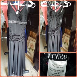 Black cocktail dress